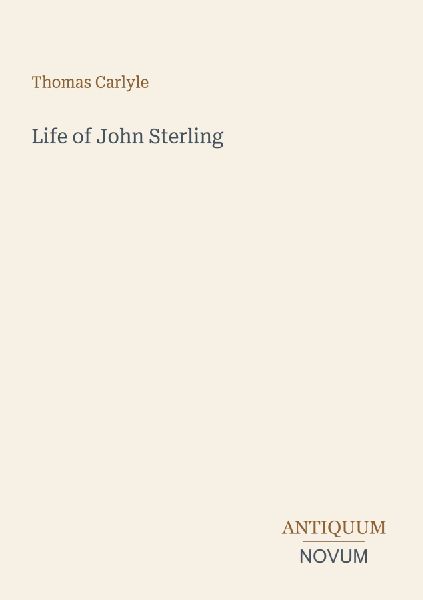 Life of John Sterling