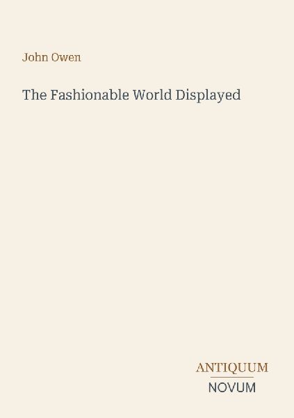 The Fashionable World Displayed
