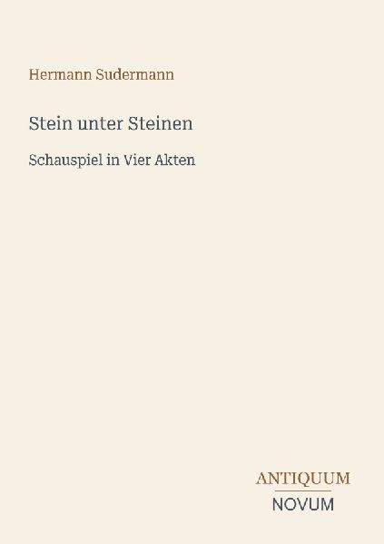 Stein unter Steinen