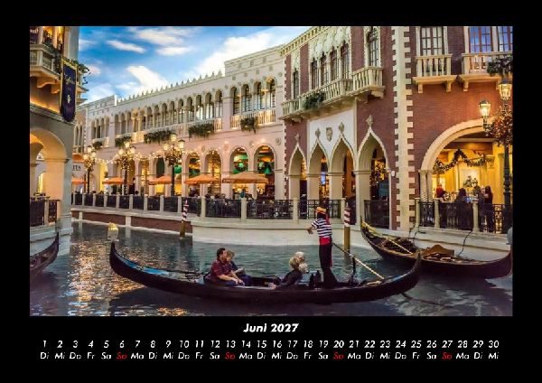 Venedig 2027 Fotokalender DIN A3