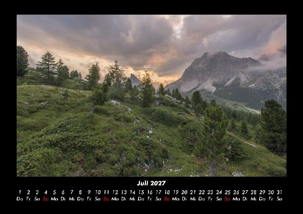 Blick in die Natur 2027 Fotokalender DIN A3