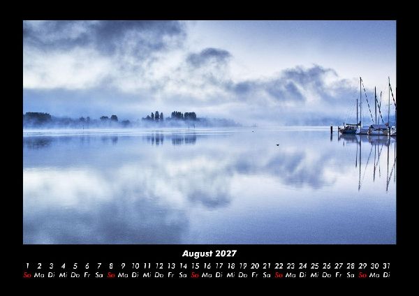 Tag am See 2027 Fotokalender DIN A3