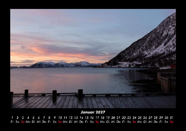 Tag am See 2027 Fotokalender DIN A3