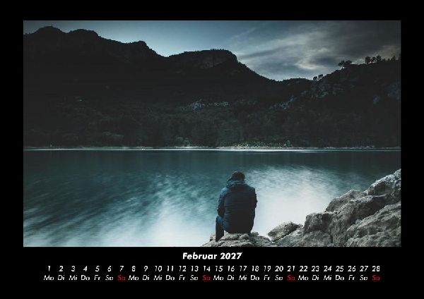 Tag am See 2027 Fotokalender DIN A3