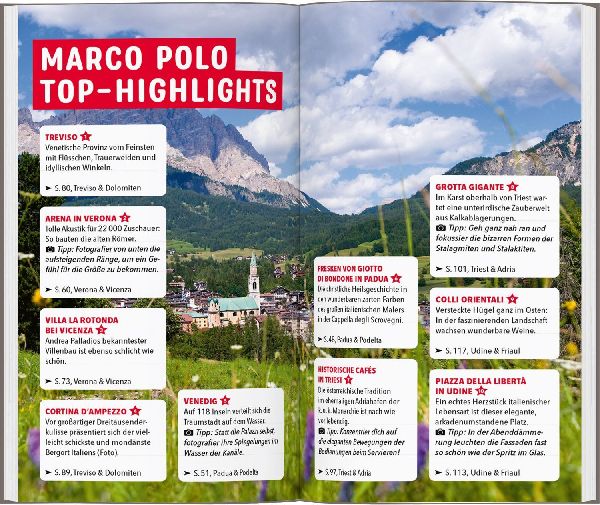 MARCO POLO Reiseführer Venetien & Friaul, Verona, Padua, Triest