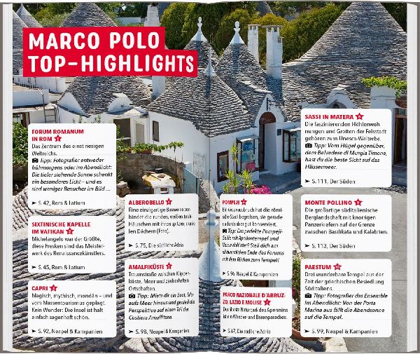 MARCO POLO Reiseführer Italien Süd