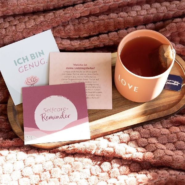 Inspirationskarten: 3-Minuten Selbstliebe