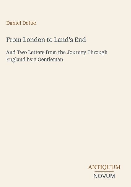 From London to Land's End