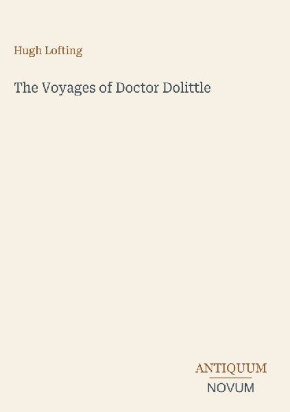 The Voyages of Doctor Dolittle
