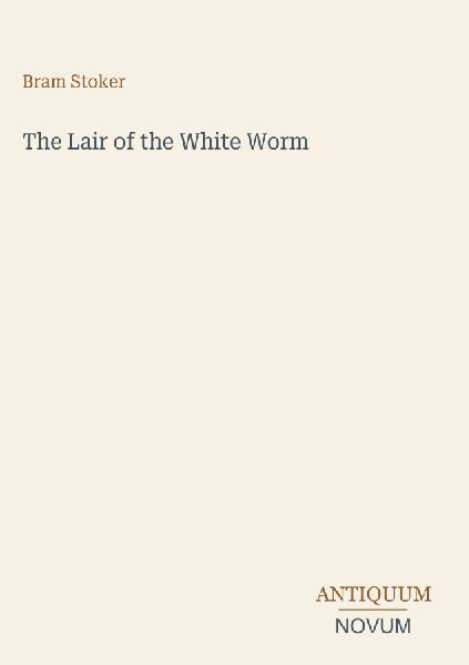 The Lair of the White Worm