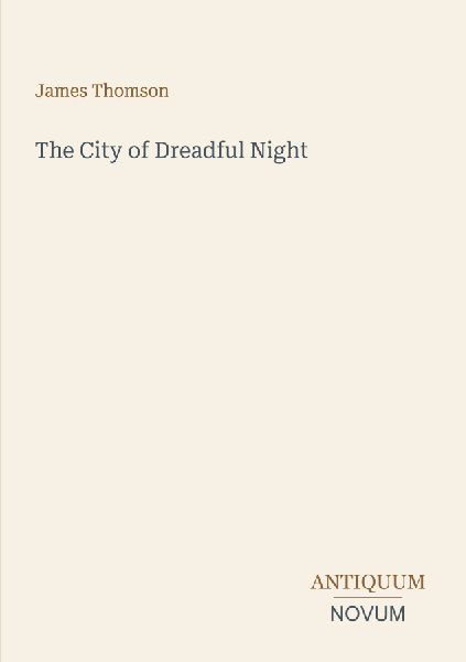 The City of Dreadful Night
