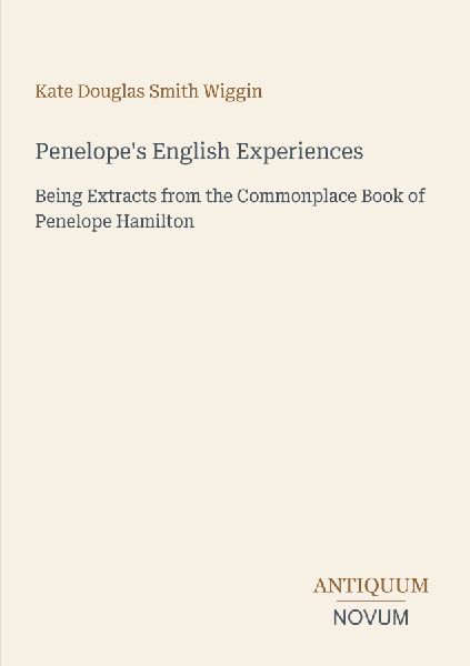 Penelope's English Experiences