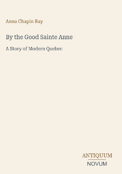 By the Good Sainte Anne