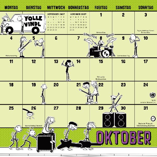 Gregs Kalender 2027