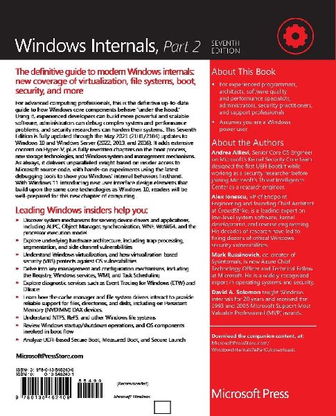 Windows Internals, Part 2