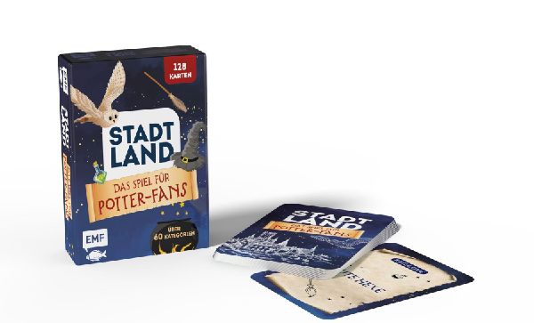Kartenspiel: Stadt, Land, ... Das inoffizielle Spiel für Harry Potter-Fans mit 128 Karten