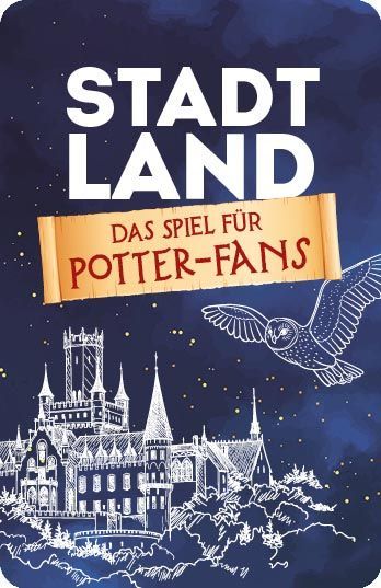 Kartenspiel: Stadt, Land, ... Das inoffizielle Spiel für Harry Potter-Fans mit 128 Karten