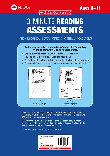 3 Minute Reading Assessments Ages 8-11