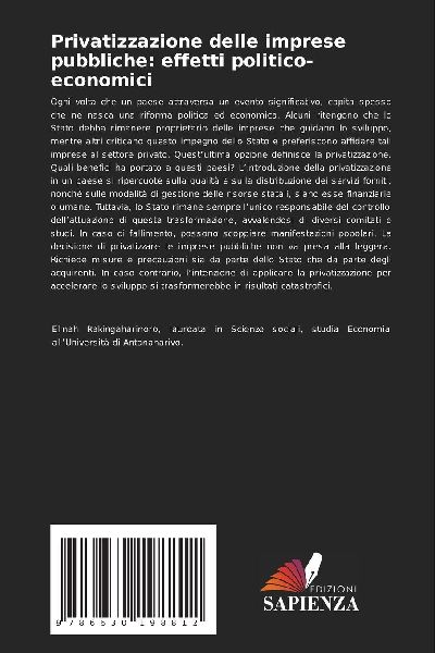 Privatizzazione delle imprese pubbliche: effetti politico-economici