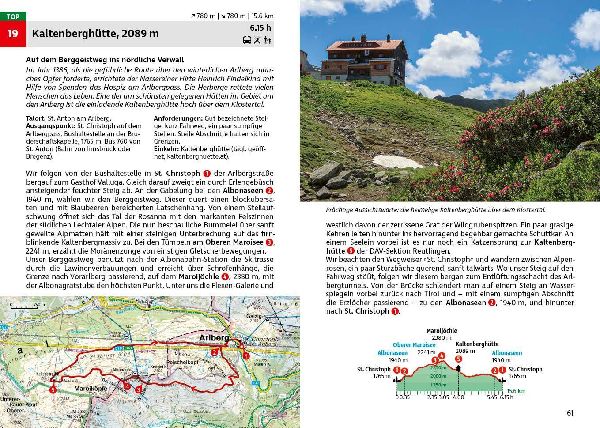 ROTHER Wanderführer Arlberg und Paznauntal. 50 Touren vom Oberen Lechtal über das Stanzer Tal bis zur Tiroler Silvretta