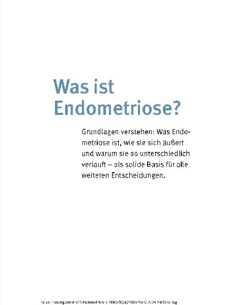 Frauengesundheit: Endometriose