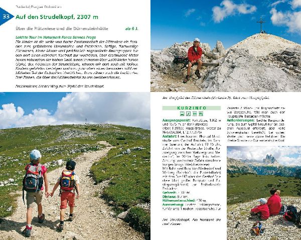ErlebnisWandern mit Kindern Südtirol, Rother Wanderbuch
