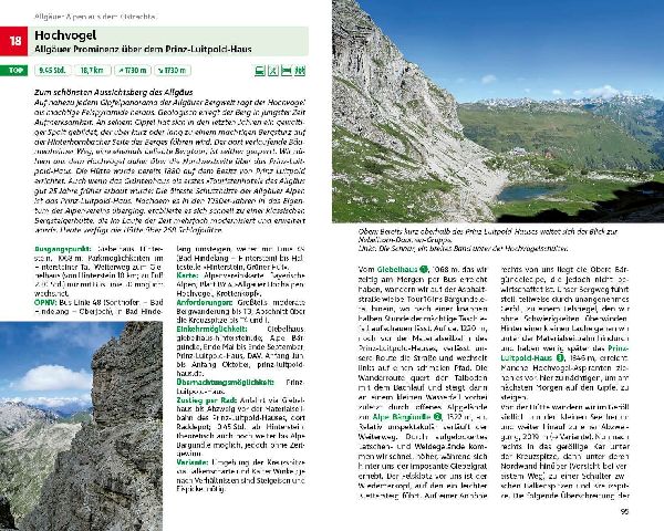 ROTHER Wanderbuch Alpine Bergtouren Allgäuer Alpen