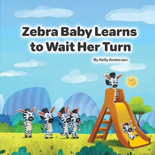 Zebra Baby Learns to Wait Her Turn