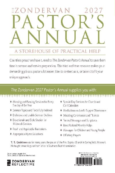 The Zondervan 2027 Pastor's Annual