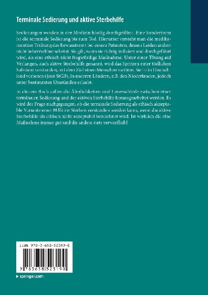 Terminale Sedierung und aktive Sterbehilfe