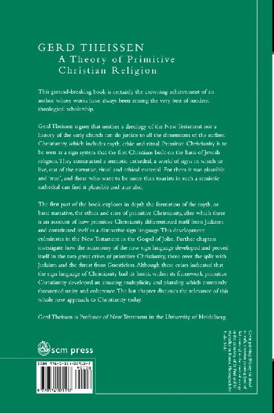 A Theory of Primitive Christian Religion
