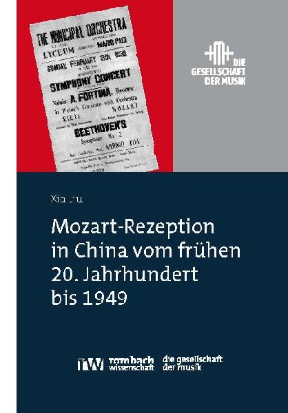 Mozart-Rezeption in China vom frühen 20. Jahrhundert bis 1949