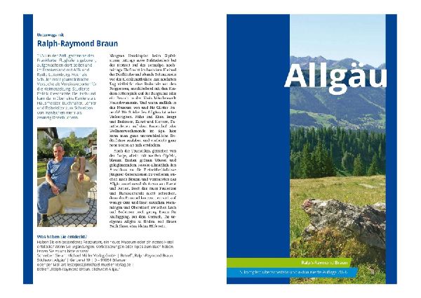 MICHAEL MÜLLER Reiseführer Allgäu