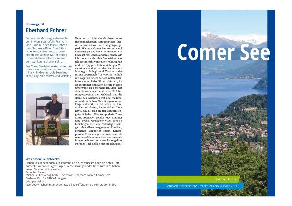 MICHAEL MÜLLER Reiseführer Comer See
