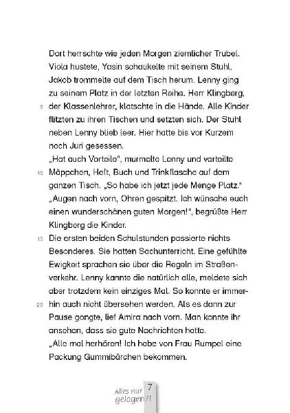 Alles nur gelogen?! - Lesestufe 3