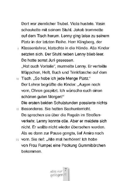 Alles nur gelogen?! - Lesestufe 2