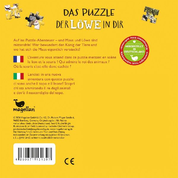 Der Löwe in dir - Das Puzzle - 49 Teile