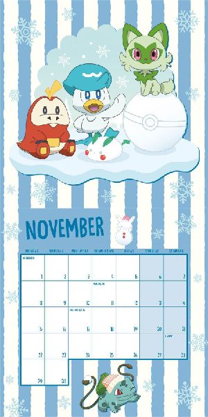 Pokémon: Kalender 2027