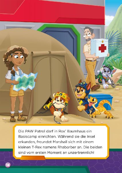 PAW Patrol Geschichtenbuch: PAW Patrol - Der Dinofilm: Das Buch zum Film