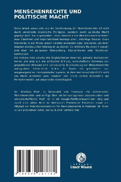 MENSCHENRECHTE UND POLITISCHE MACHT