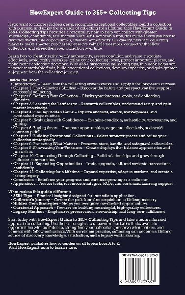 HowExpert Guide to 365+ Collecting Tips