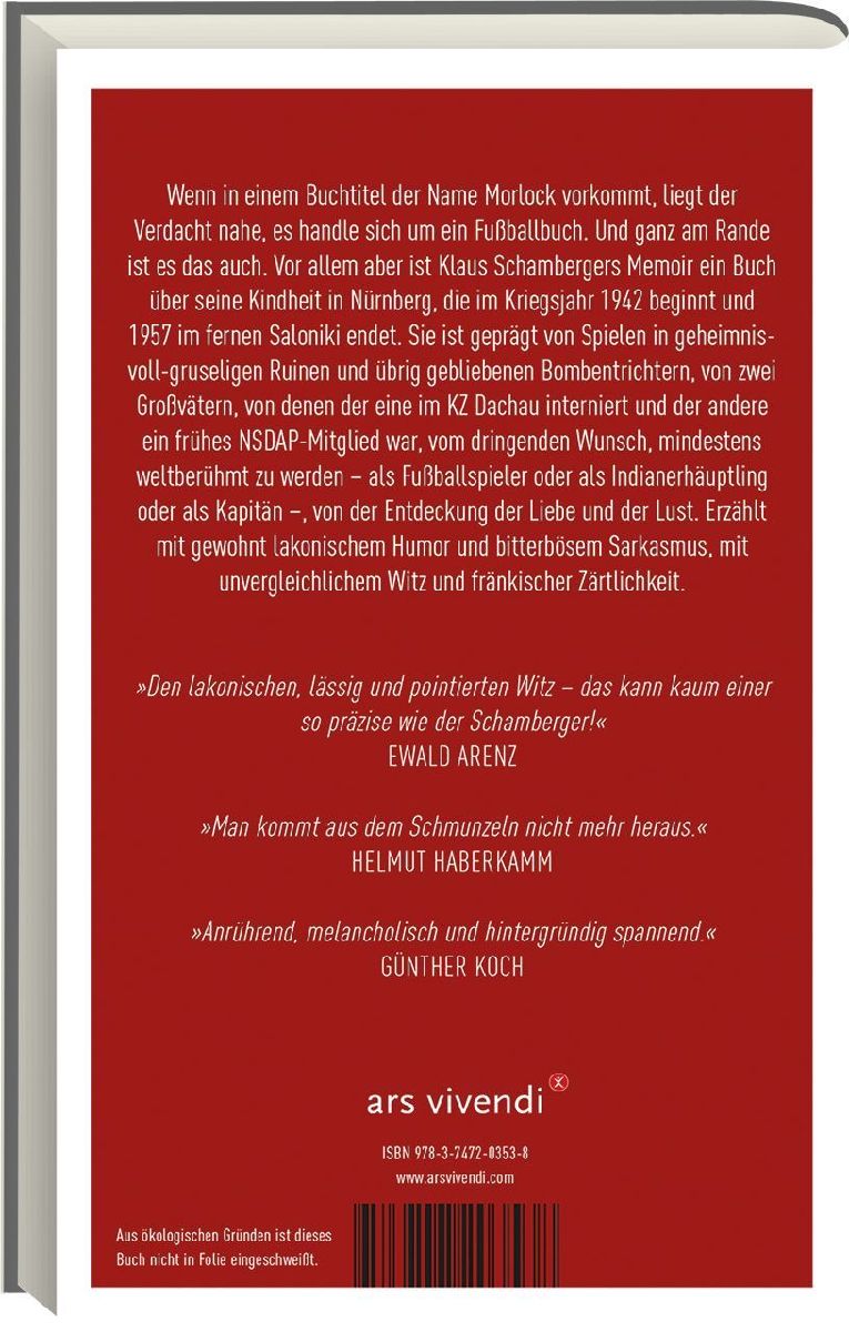 Wie ich einmal nicht der Morlock geworden bin