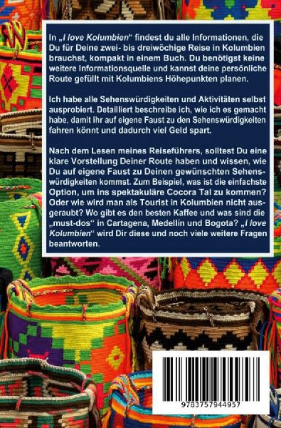 I love Kolumbien Reiseführer
