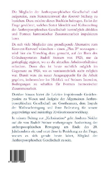 Die Statuten der Allgemeinen Anthroposophischen Gesellschaft