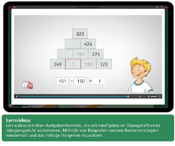 Das Übungsheft 4. Mathe. Neubearbeitung
