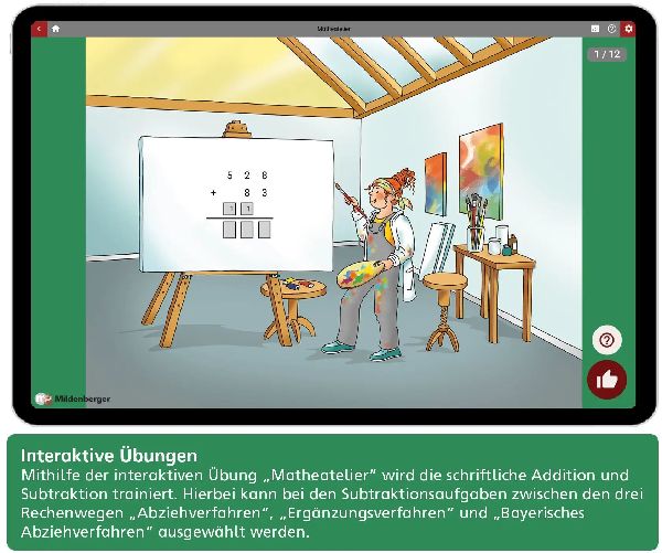 Das Übungsheft 4. Mathe. Neubearbeitung