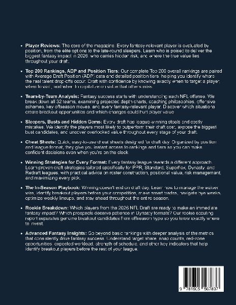 FANTASY FOOTBALL MAGAZINE 2026