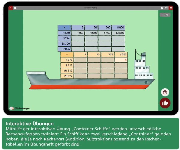 Das Übungsheft 4. Mathe. Neubearbeitung