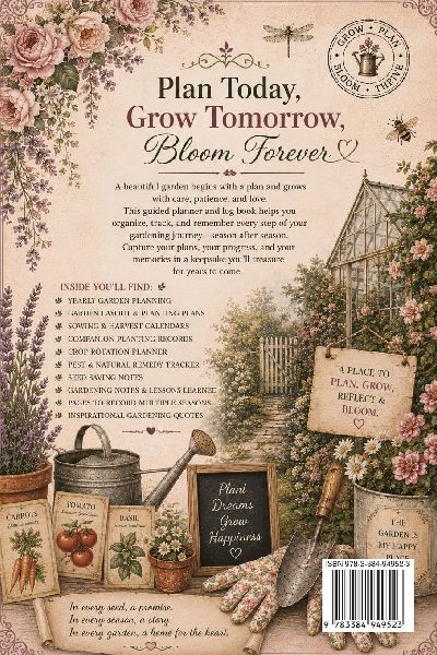 Garden Planner Journal & Log Book