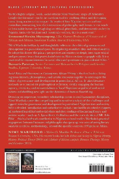Social Ethics and Governance in Contemporary African Writing